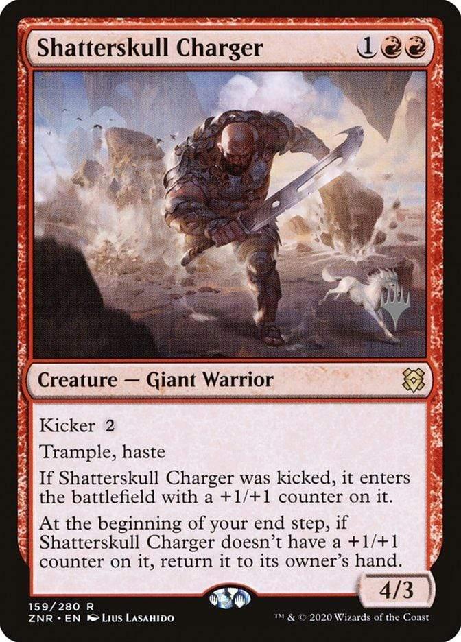 Magic: The Gathering MTG Single Shatterskull Charger (Promo Pack) [Zendikar Rising Promos]