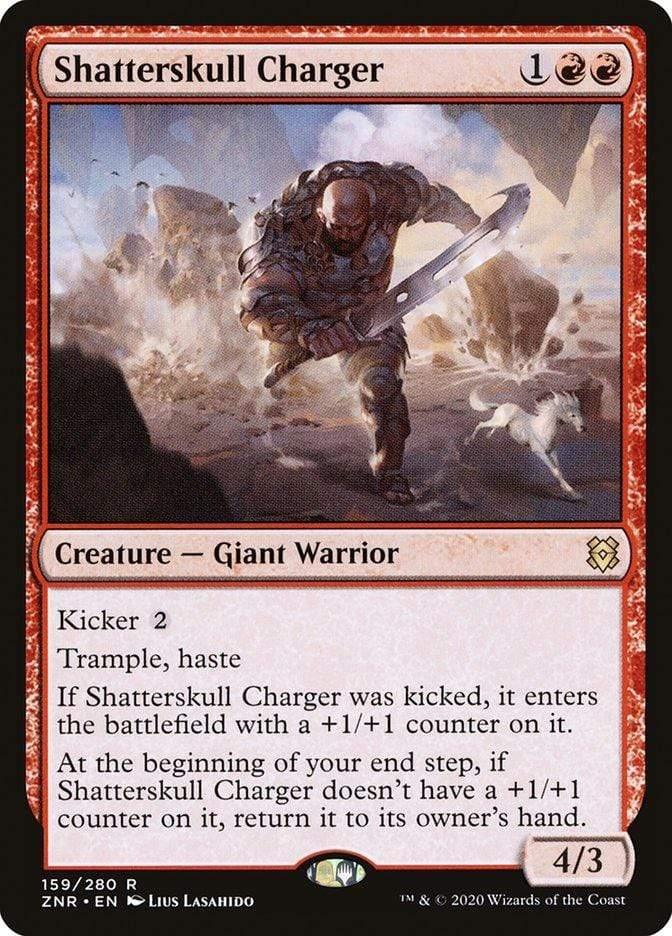 Magic: The Gathering MTG Single Shatterskull Charger [Zendikar Rising]