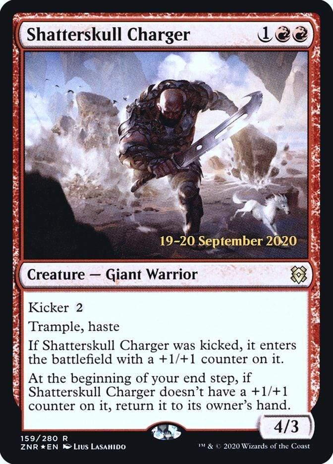 Magic: The Gathering MTG Single Shatterskull Charger [Zendikar Rising Prerelease Promos]