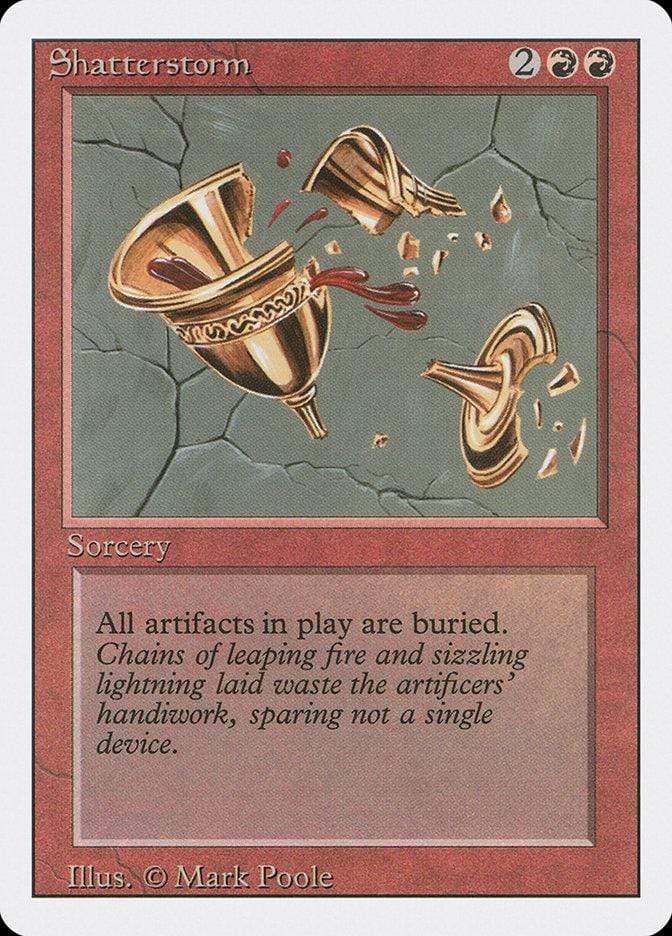 Magic: The Gathering MTG Single Shatterstorm [Revised Edition]