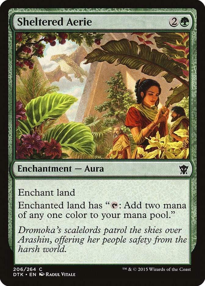 Magic: The Gathering MTG Single Sheltered Aerie [Dragons of Tarkir]