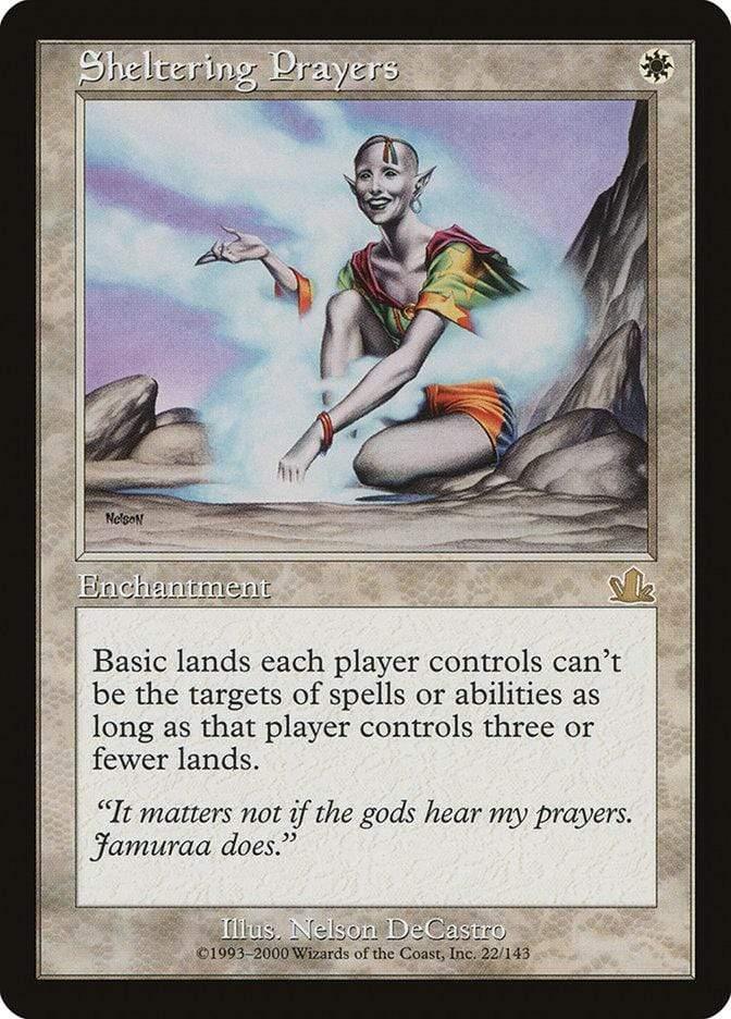 Magic: The Gathering MTG Single Sheltering Prayers [Prophecy]