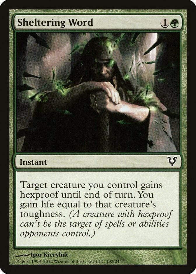 Magic: The Gathering MTG Single Sheltering Word [Avacyn Restored]