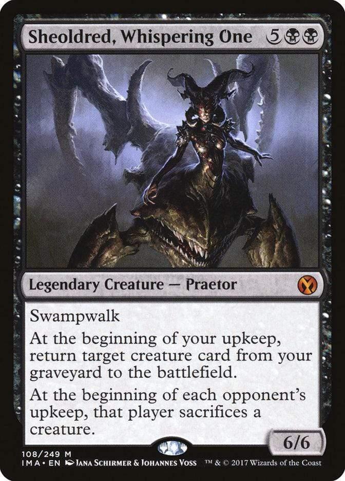 Magic: The Gathering MTG Single Sheoldred, Whispering One [Iconic Masters]