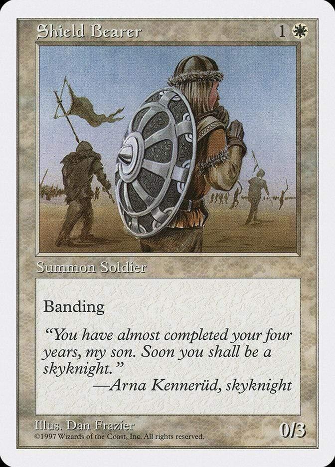 Magic: The Gathering MTG Single Shield Bearer [Fifth Edition]