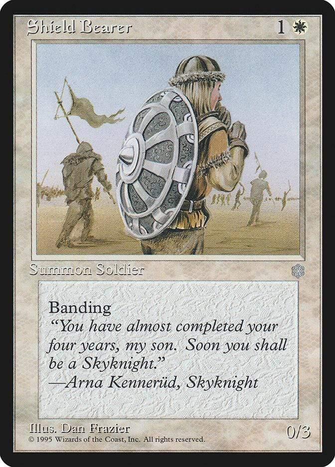 Magic: The Gathering MTG Single Shield Bearer [Ice Age]