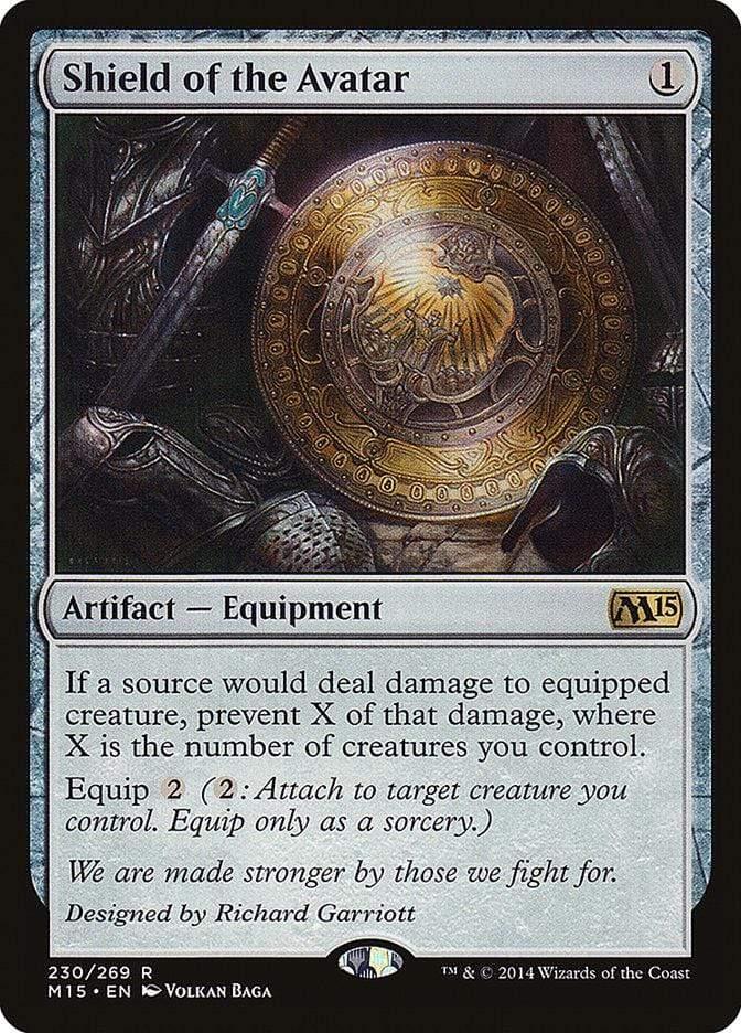 Magic: The Gathering MTG Single Shield of the Avatar [Magic 2015]