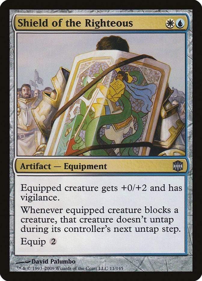 Magic: The Gathering MTG Single Shield of the Righteous [Alara Reborn]