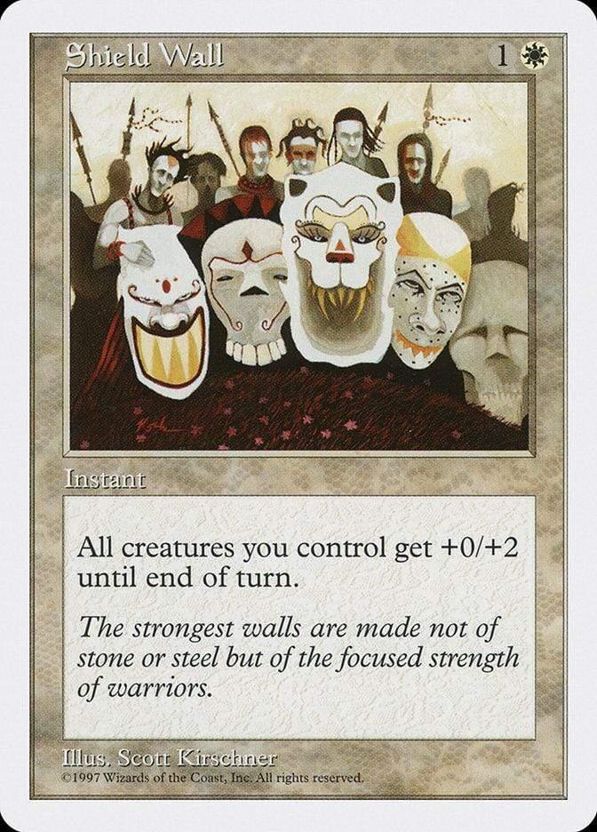 Magic: The Gathering MTG Single Shield Wall [Fifth Edition]