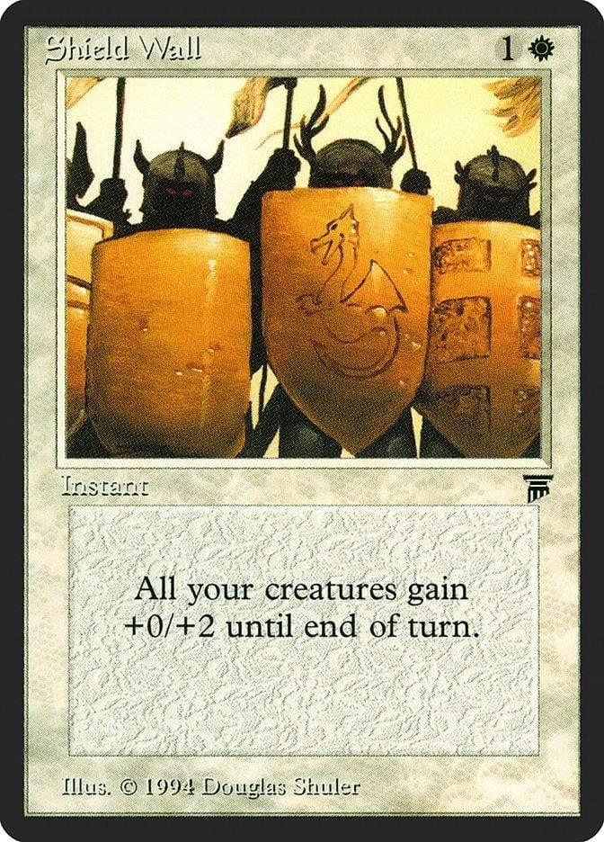 Magic: The Gathering MTG Single Shield Wall [Legends]
