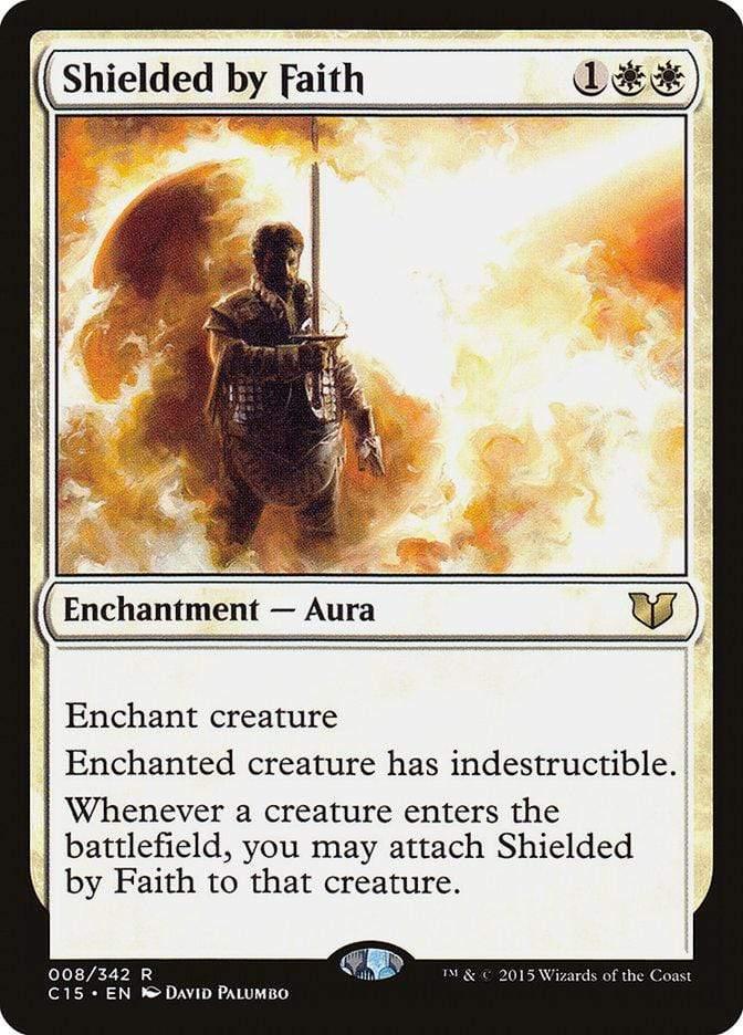 Magic: The Gathering MTG Single Shielded by Faith [Commander 2015]