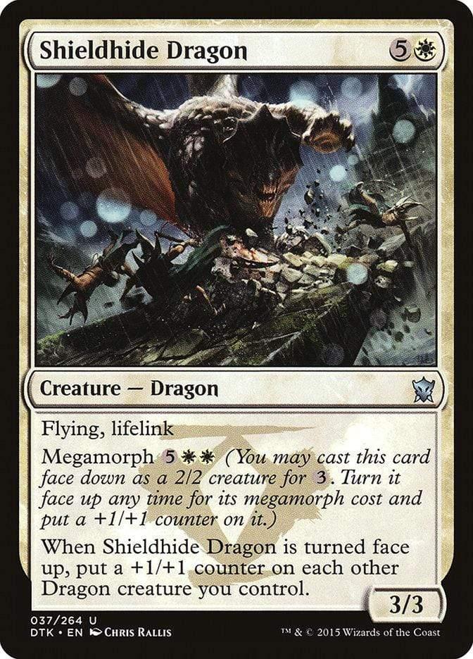 Magic: The Gathering MTG Single Shieldhide Dragon [Dragons of Tarkir]