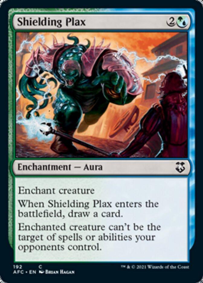 Magic: The Gathering MTG Single Shielding Plax [Dungeons & Dragons: Adventures in the Forgotten Realms Commander]