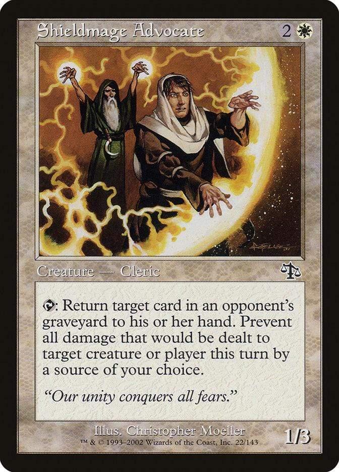 Magic: The Gathering MTG Single Shieldmage Advocate [Judgment]