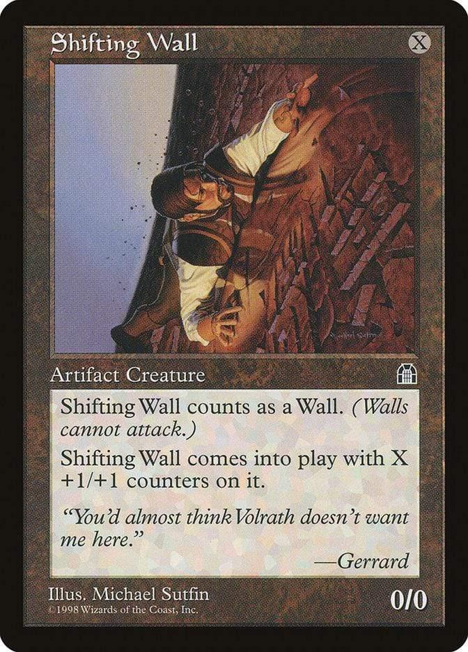 Magic: The Gathering MTG Single Shifting Wall [Stronghold]
