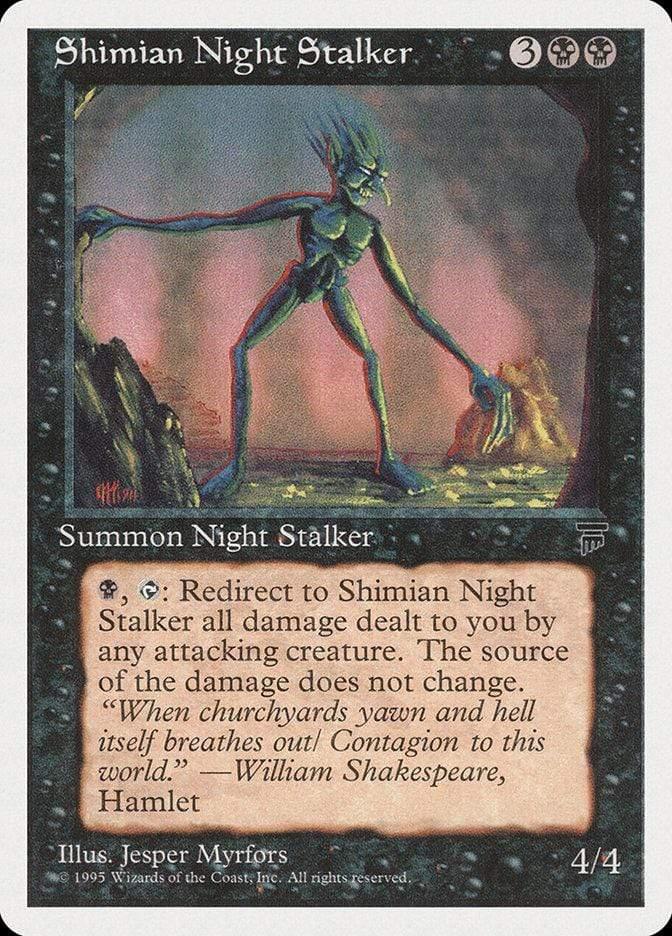 Magic: The Gathering MTG Single Shimian Night Stalker [Chronicles]