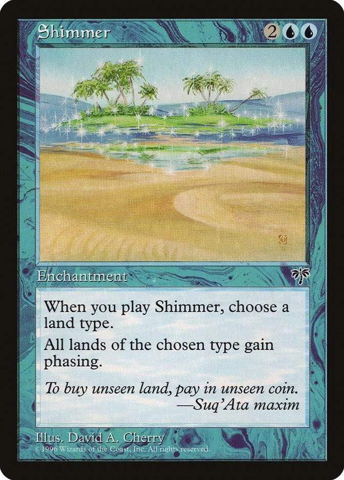 Magic: The Gathering MTG Single Shimmer [Mirage]