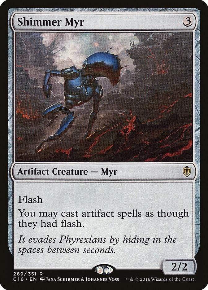 Magic: The Gathering MTG Single Shimmer Myr [Commander 2016]