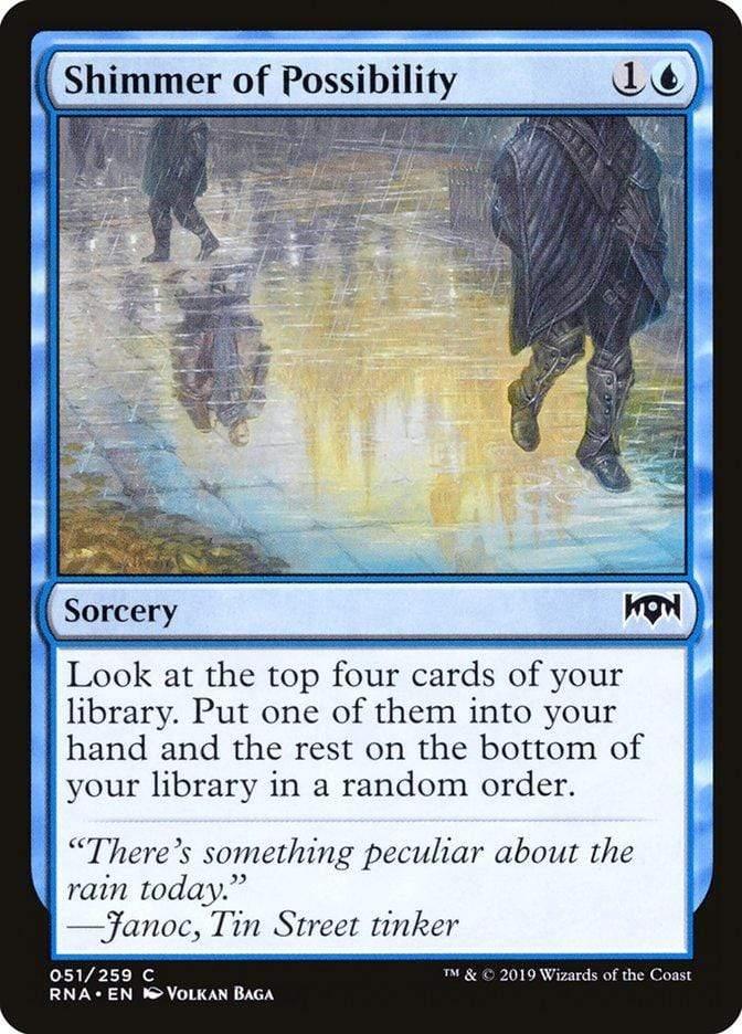 Magic: The Gathering MTG Single Shimmer of Possibility [Ravnica Allegiance]