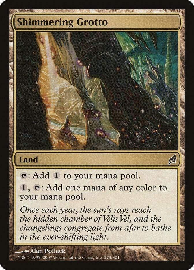 Magic: The Gathering MTG Single Shimmering Grotto [Lorwyn]