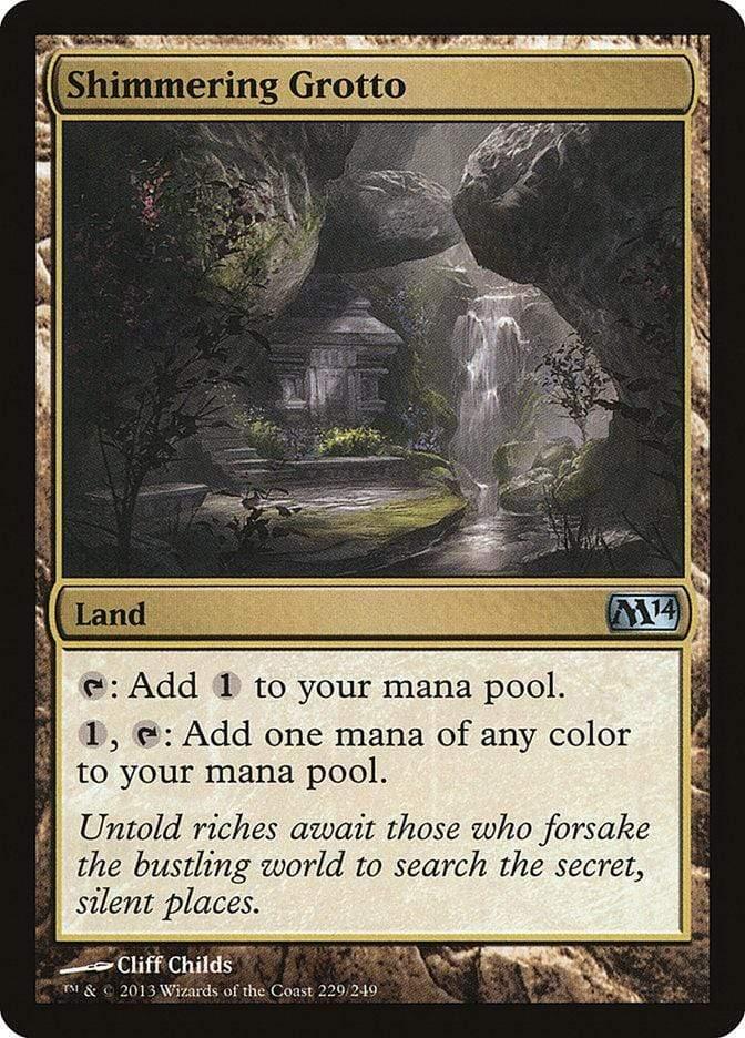 Magic: The Gathering MTG Single Shimmering Grotto [Magic 2014]
