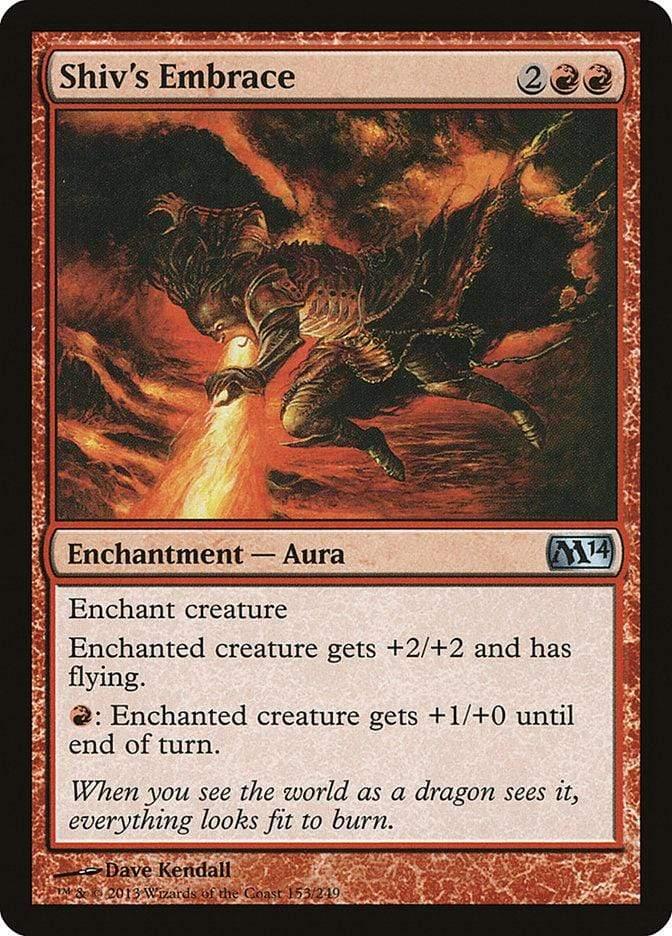 Magic: The Gathering MTG Single Shiv's Embrace [Magic 2014]