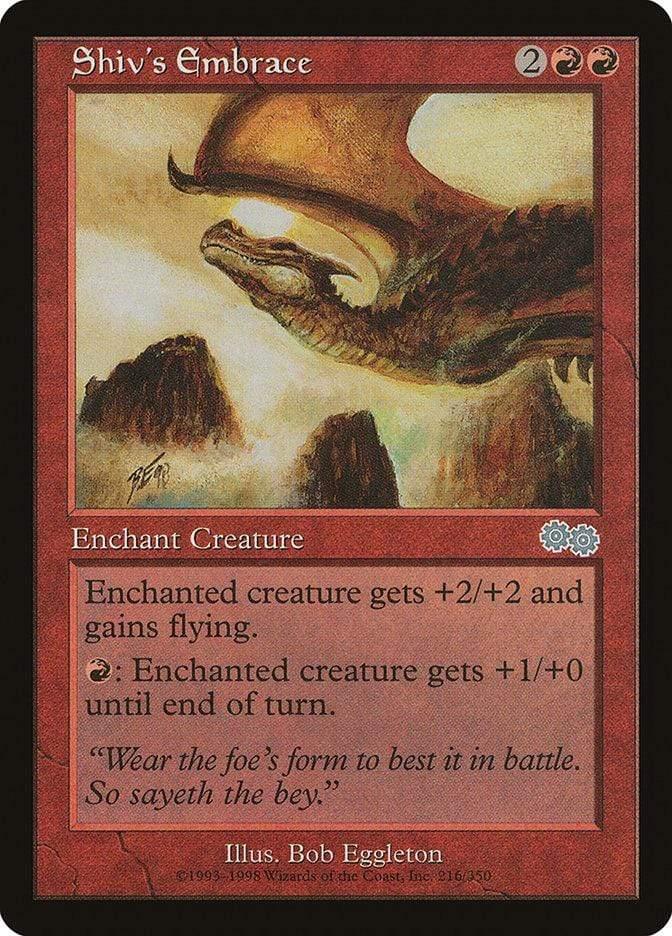 Magic: The Gathering MTG Single Shiv's Embrace [Urza's Saga]