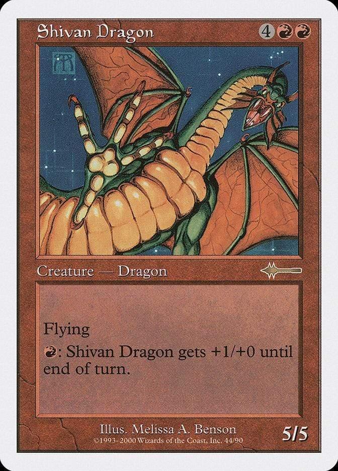 Magic: The Gathering MTG Single Shivan Dragon [Beatdown Box Set]