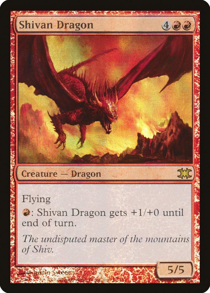 Magic: The Gathering MTG Single Shivan Dragon [From the Vault: Dragons]