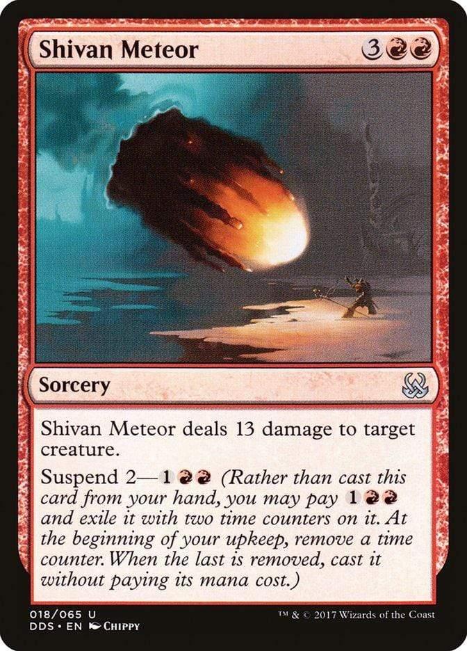 Magic: The Gathering MTG Single Shivan Meteor [Duel Decks: Mind vs. Might]