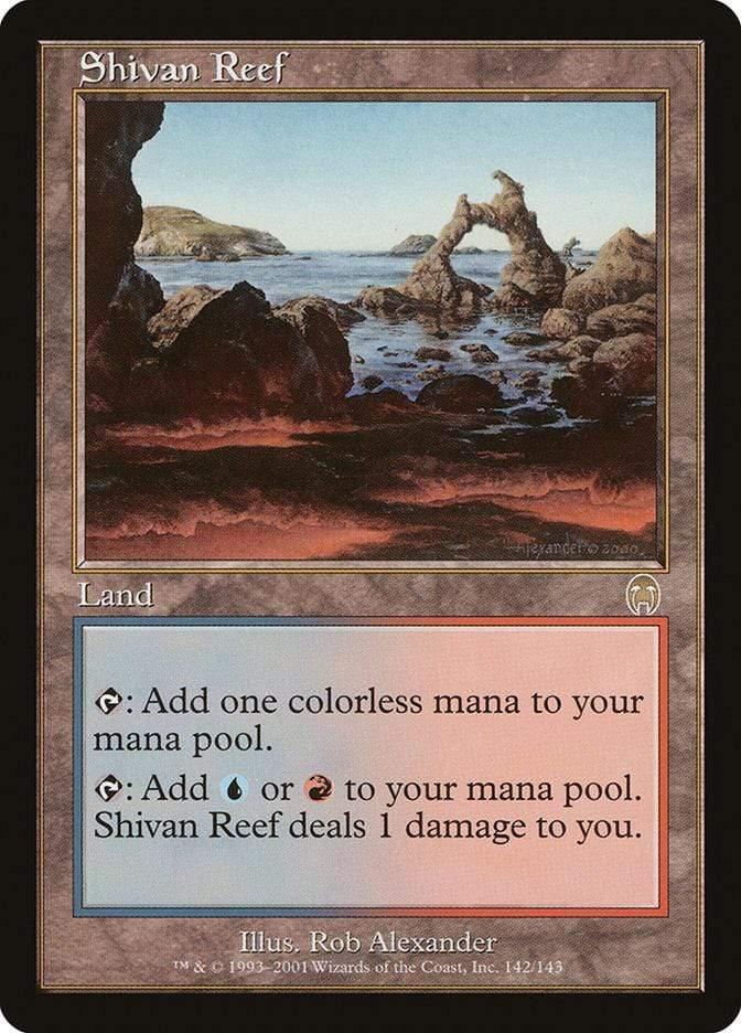 Magic: The Gathering MTG Single Shivan Reef [Apocalypse]
