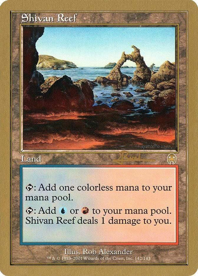 Magic: The Gathering MTG Single Shivan Reef [World Championship Decks 2001]