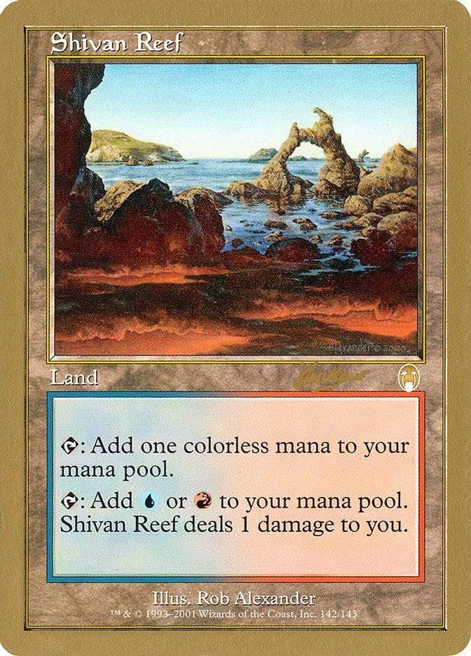 Magic: The Gathering MTG Single Shivan Reef [World Championship Decks 2002]