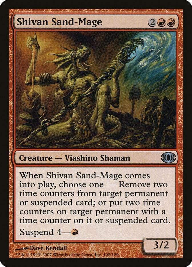 Magic: The Gathering MTG Single Shivan Sand-Mage [Future Sight]