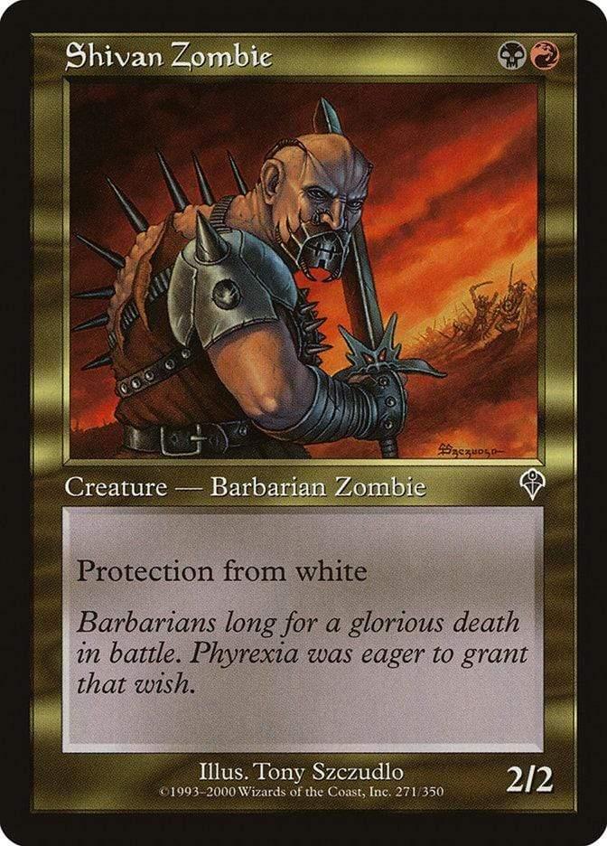 Magic: The Gathering MTG Single Shivan Zombie [Invasion]