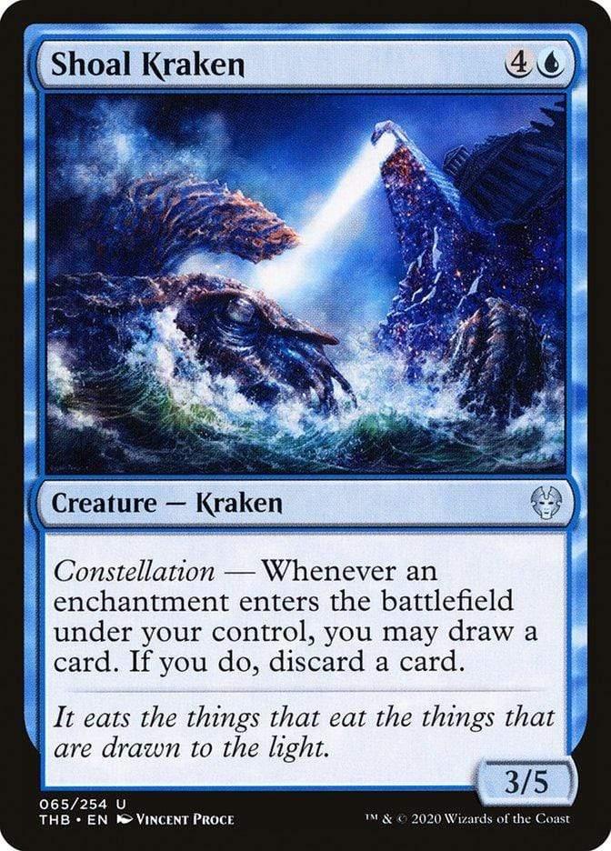 Magic: The Gathering MTG Single Shoal Kraken [Theros Beyond Death]