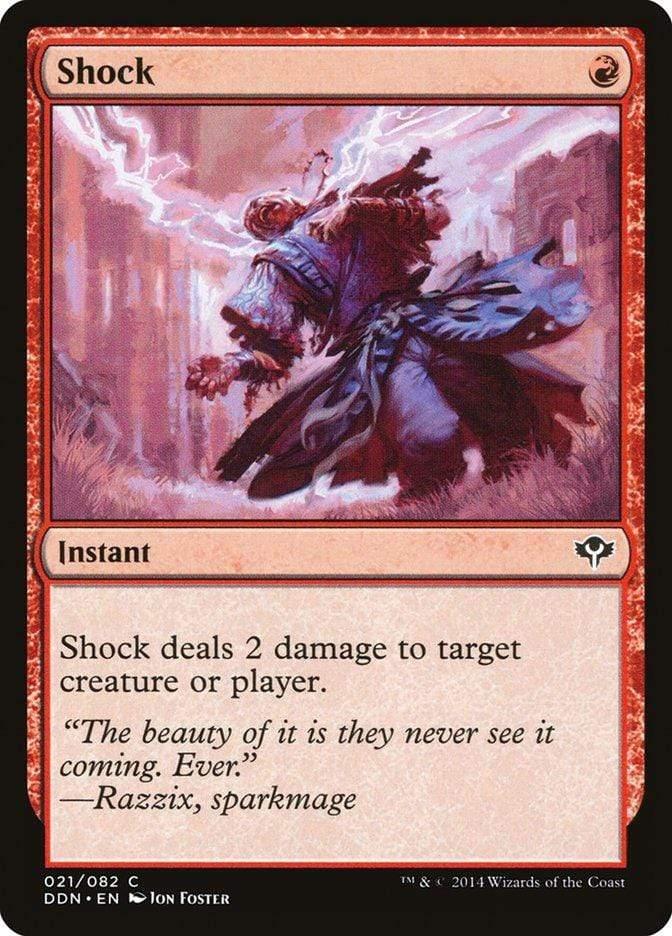 Magic: The Gathering MTG Single Shock [Duel Decks: Speed vs. Cunning]