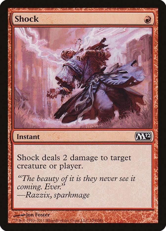Magic: The Gathering MTG Single Shock [Magic 2012]