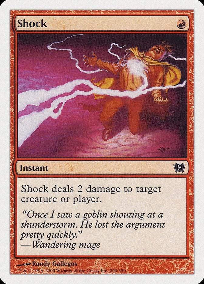 Magic: The Gathering MTG Single Shock [Ninth Edition]