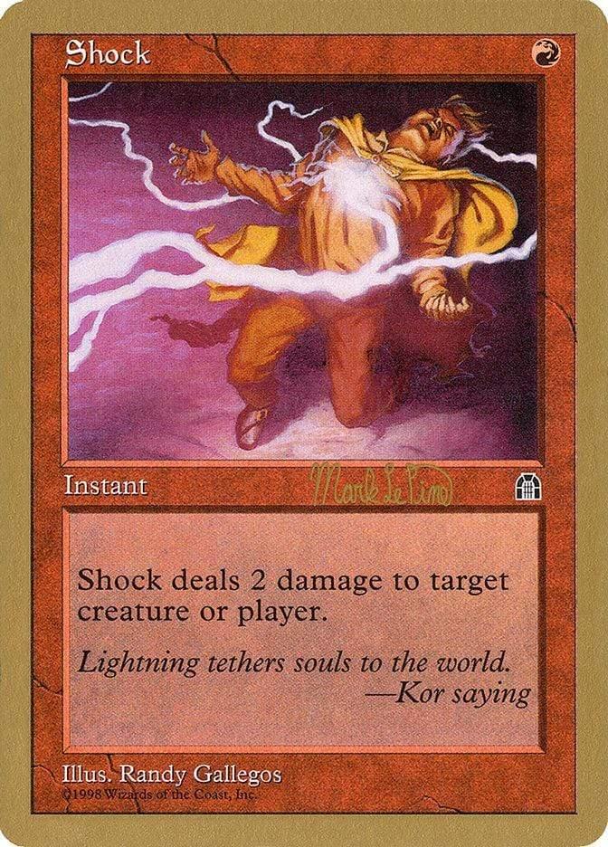 Magic: The Gathering MTG Single Shock [World Championship Decks 1999]