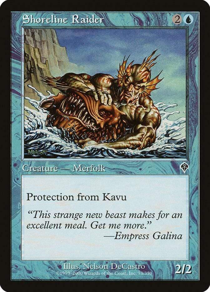 Magic: The Gathering MTG Single Shoreline Raider [Invasion]
