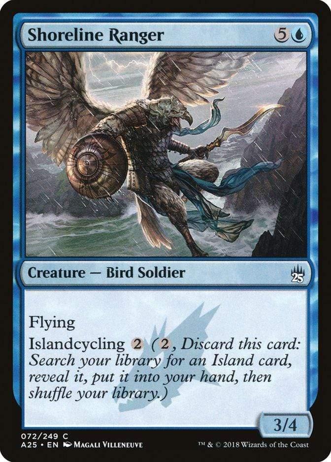Magic: The Gathering MTG Single Shoreline Ranger [Masters 25]