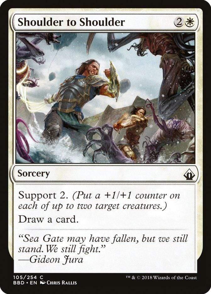 Magic: The Gathering MTG Single Shoulder to Shoulder [Battlebond]
