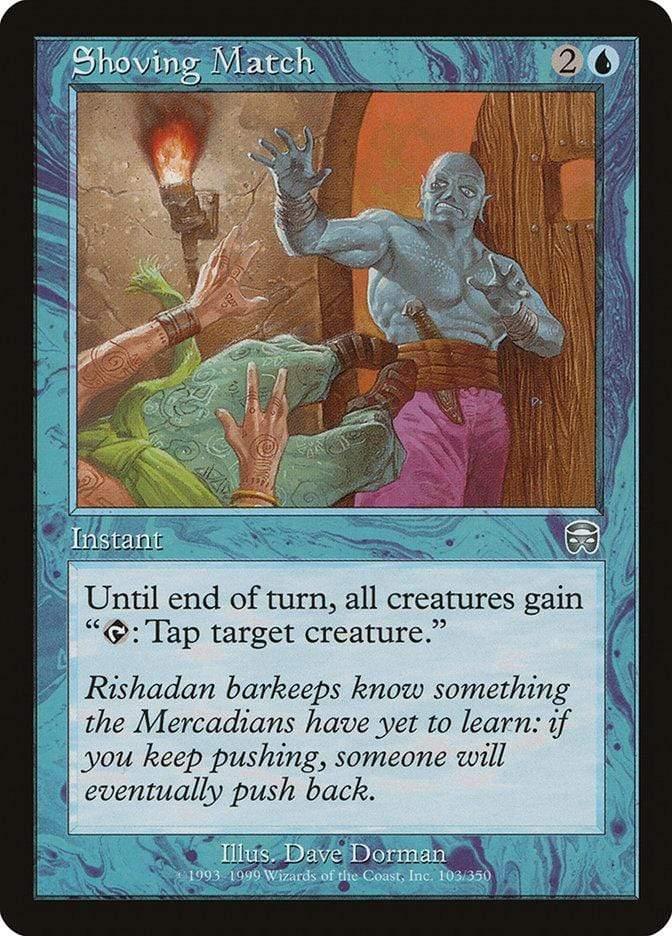 Magic: The Gathering MTG Single Shoving Match [Mercadian Masques]