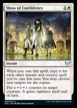Magic: The Gathering MTG Single Show of Confidence [Strixhaven: School of Mages]