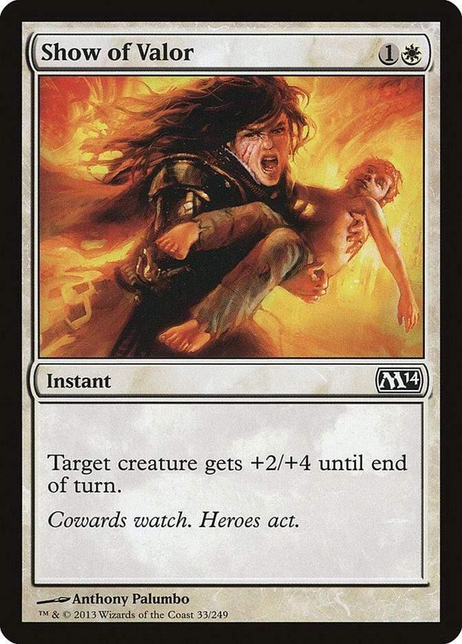 Magic: The Gathering MTG Single Show of Valor [Magic 2014]