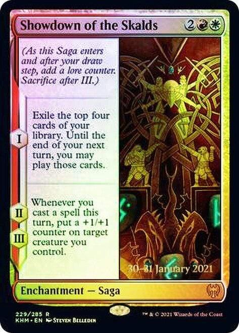 Magic: The Gathering MTG Single Showdown of the Skalds [Kaldheim Prerelease Promos]