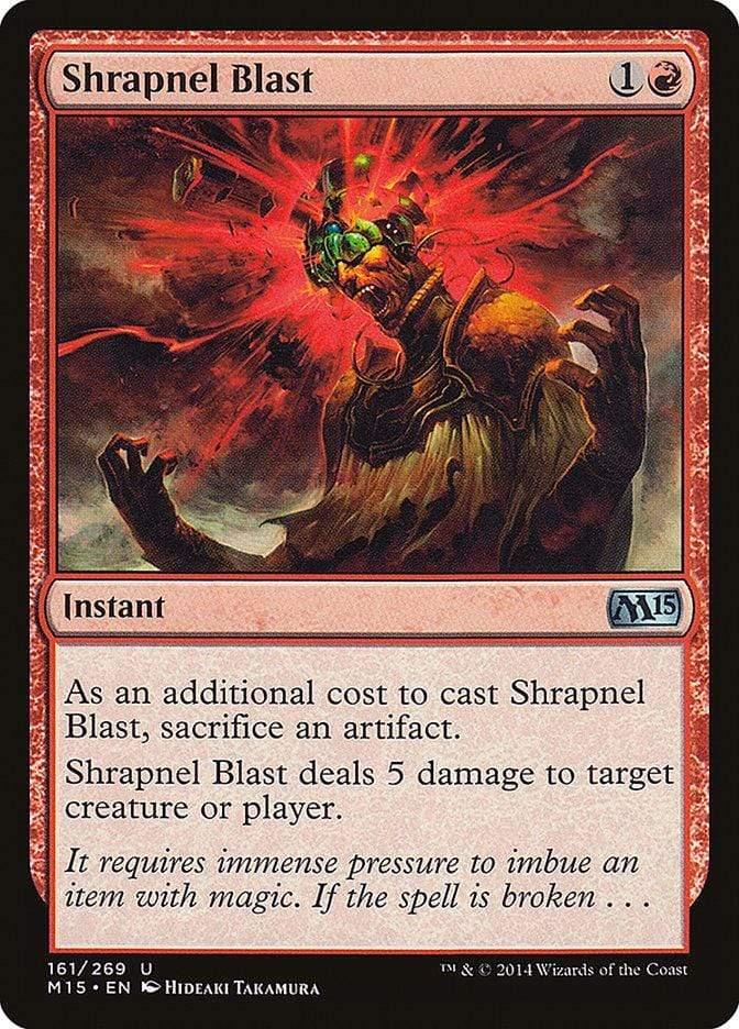 Magic: The Gathering MTG Single Shrapnel Blast [Magic 2015]