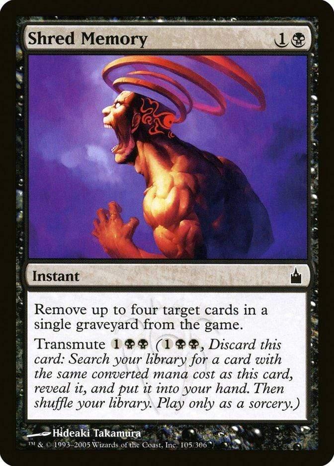 Magic: The Gathering MTG Single Shred Memory [Ravnica: City of Guilds]