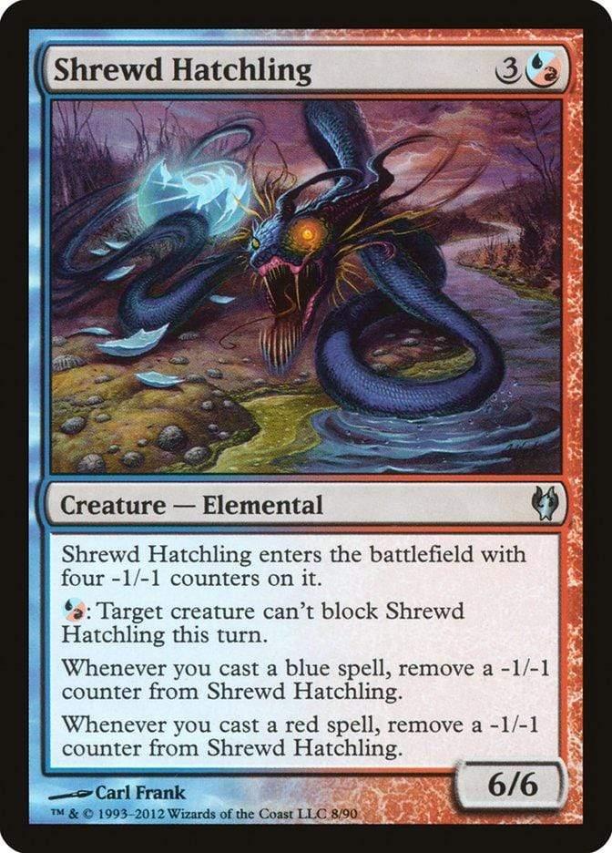Magic: The Gathering MTG Single Shrewd Hatchling [Duel Decks: Izzet vs. Golgari]